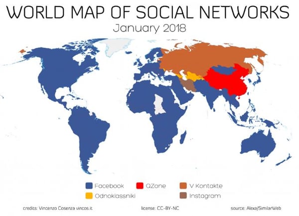 world-map-social-media-2018